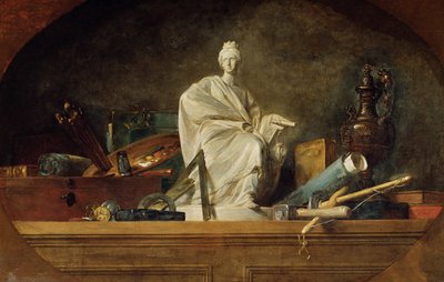 Attributes of the Arts, 1765 by Jean Baptiste Simeon Chardin